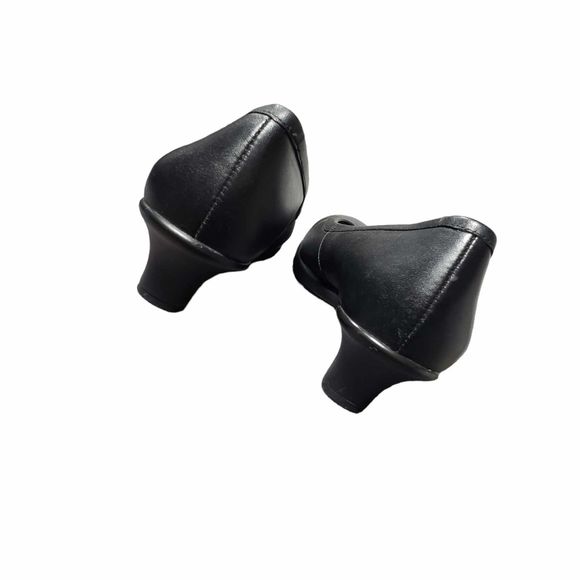 Crocs Grace Heel size 7 Leather Comfort Slip on Short Heel Pump No Box - Picture 5 of 8